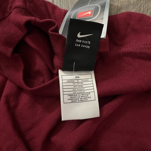 New Red Nike Mississippi State Long Sleeve T-Shirt Youth Large 14-16 - Picture 2 of 6